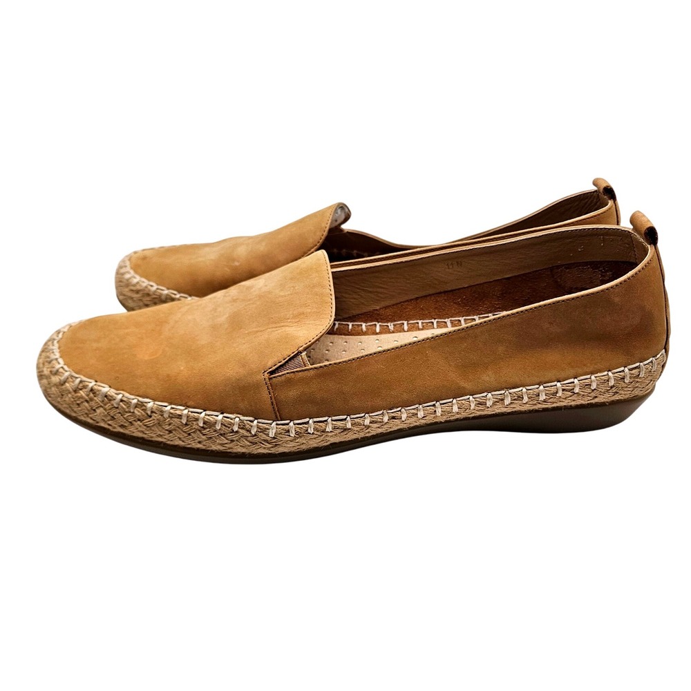 Vaneli‎ Sport 11 N Tan Suede Espadrille Flats Coastal Boho Chic Women #385